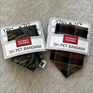 Stormy Kromer SK Pet Bandana Bundle of 2